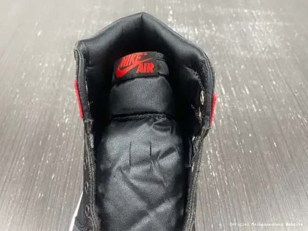 Official Maikesneakers Jordan High 1 Satin Air WMNS OG FD4810-061 Bred 0516